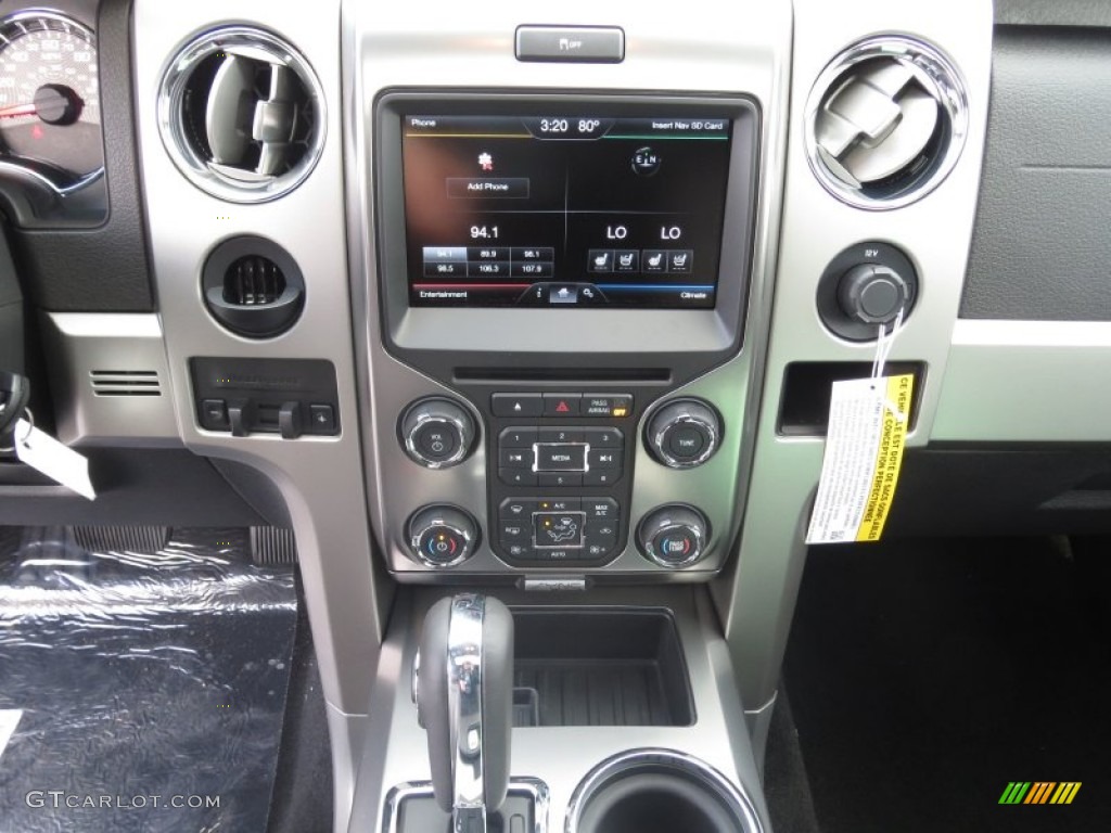 2013 Ford F150 FX2 SuperCrew Black Dashboard Photo #74284366