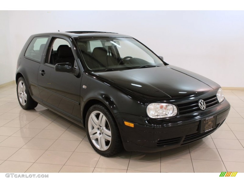 2003 GTI 1.8T - Black / Black photo #1