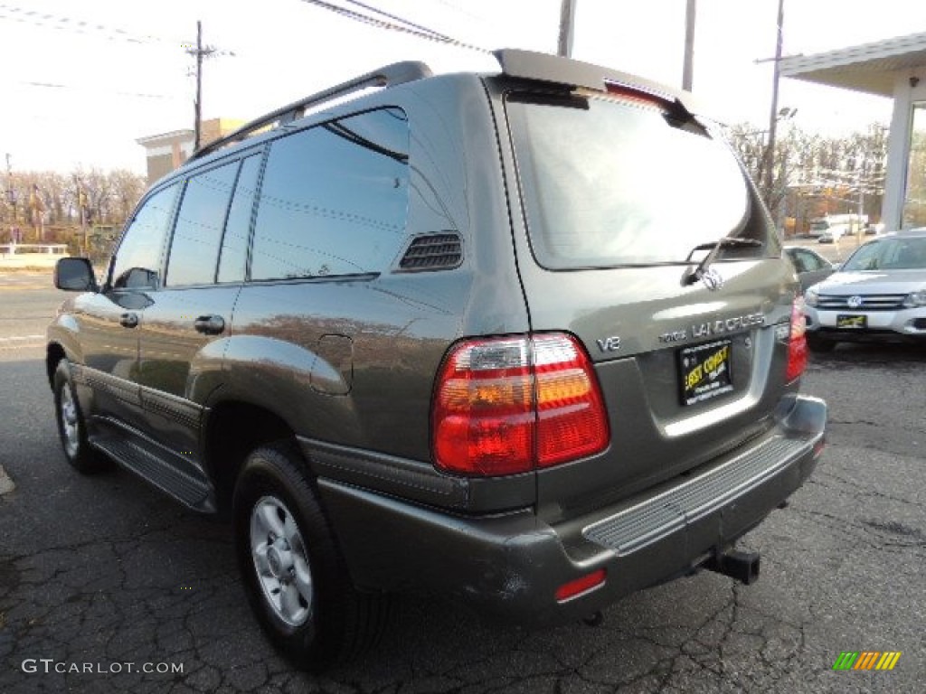 1998 Land Cruiser  - Desert Bronze Metallic / Gray photo #7
