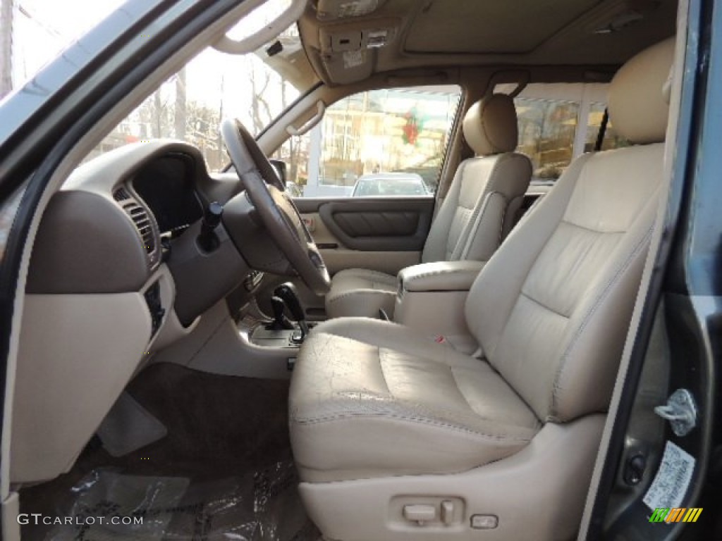 1998 Land Cruiser  - Desert Bronze Metallic / Gray photo #13