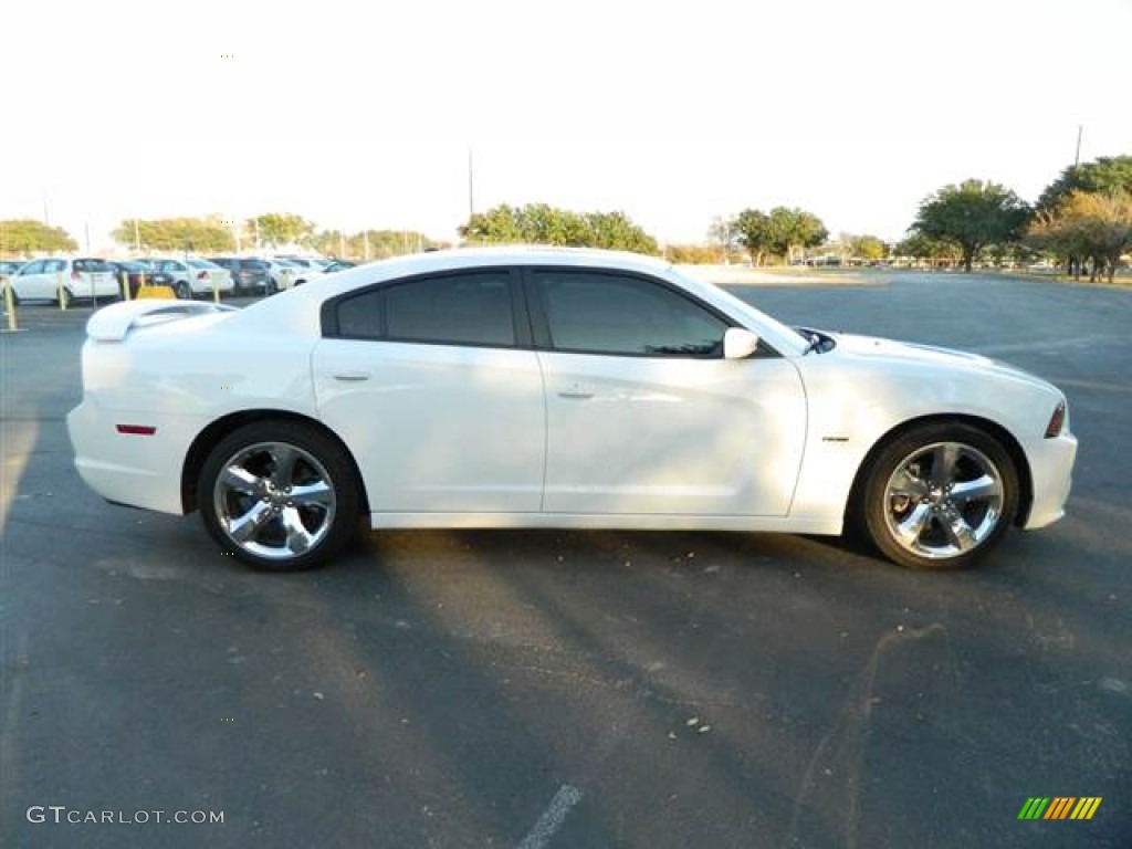 2012 Charger R/T Plus - Bright White / Black/Red photo #9