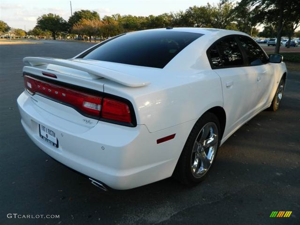 2012 Charger R/T Plus - Bright White / Black/Red photo #10