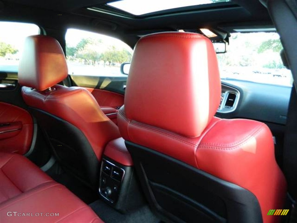 2012 Charger R/T Plus - Bright White / Black/Red photo #19