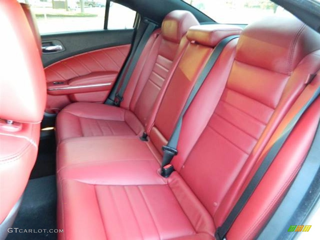 2012 Dodge Charger R/T Plus Rear Seat Photo #74286979