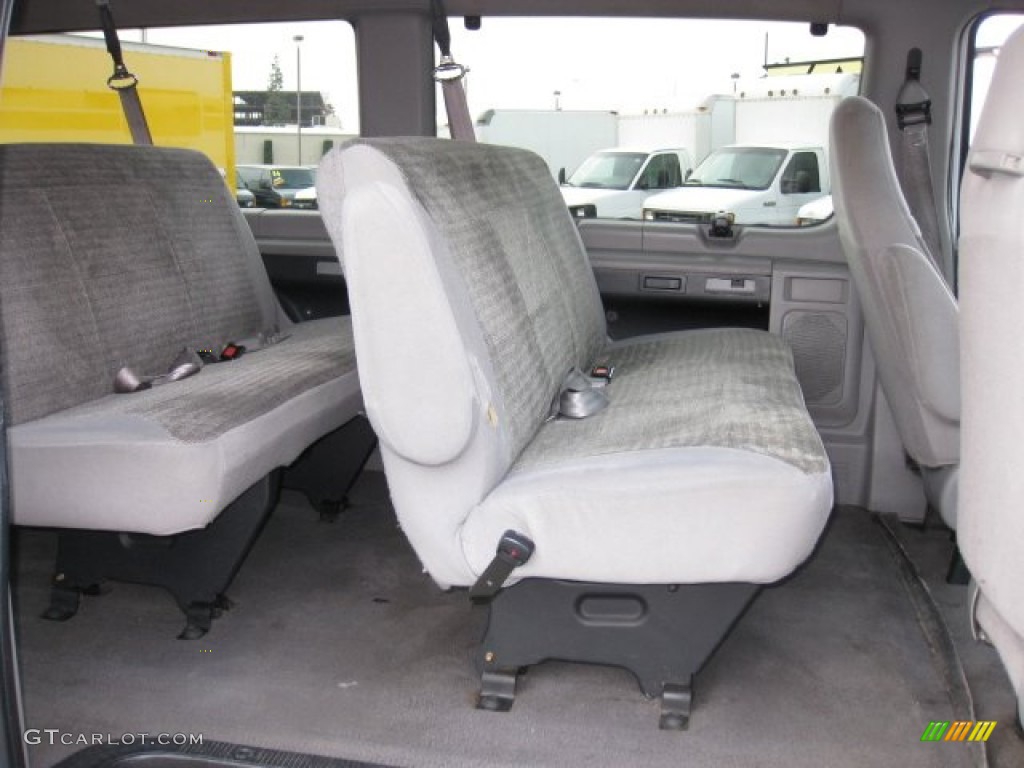 Medium Graphite Interior 1999 Ford E Series Van E350 Super Duty XLT Extended Passenger Photo #74287837
