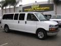 Summit White - Express LT 3500 Extended Passenger Van Photo No. 1