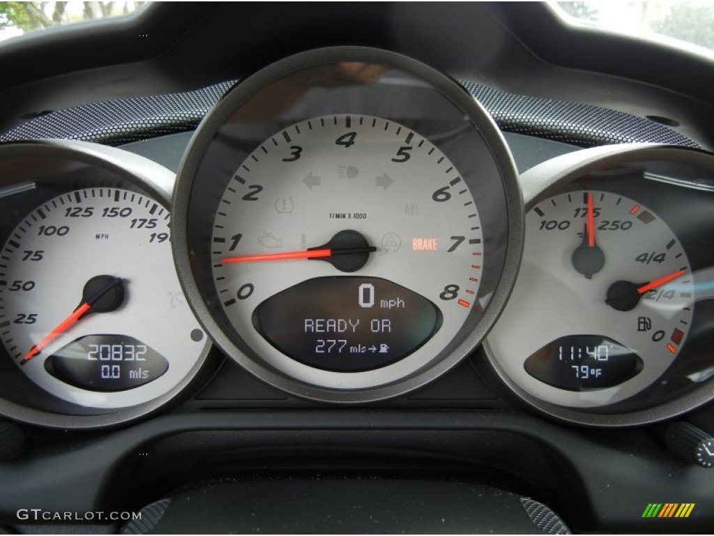 2008 Porsche Cayman S Gauges Photo #74288823