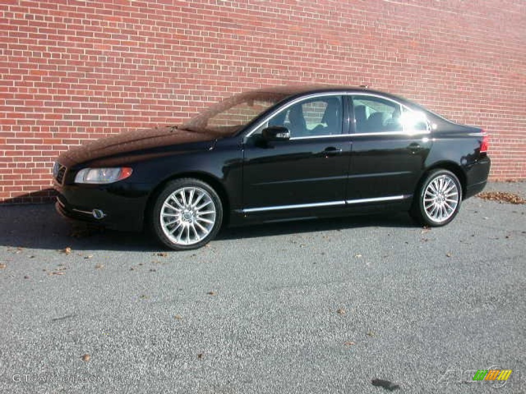 2010 S80 T6 AWD - Ember Black Metallic / Sandstone photo #1