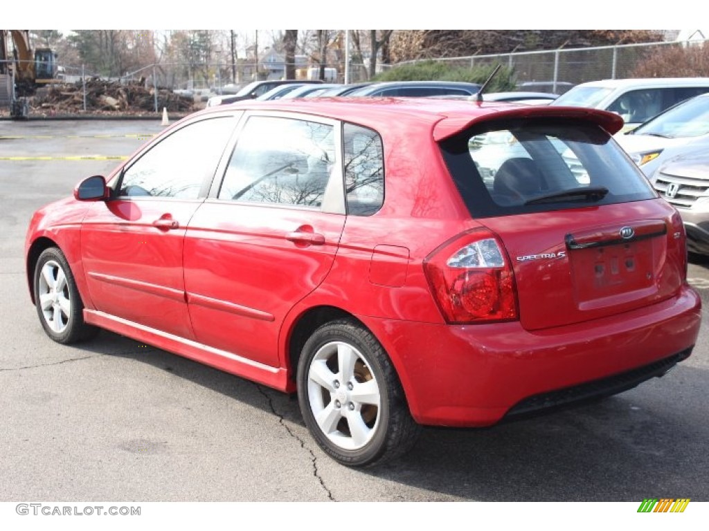 Classic Red 2008 Kia Spectra 5 SX Wagon Exterior Photo #74289731