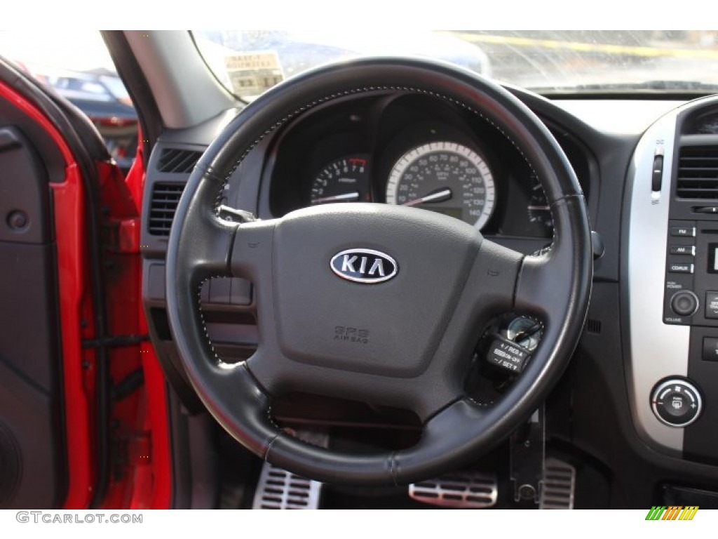 2008 Kia Spectra 5 SX Wagon Steering Wheel Photos