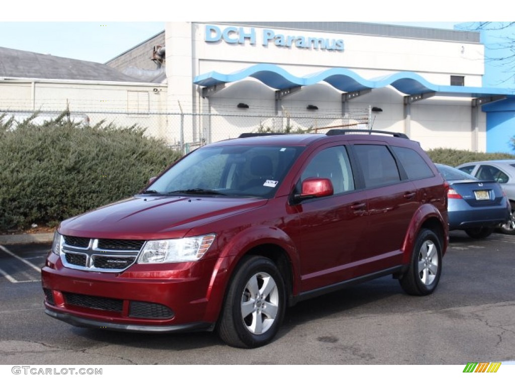 2011 Journey Mainstreet AWD - Deep Cherry Red Crystal Pearl / Black photo #1
