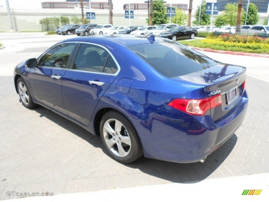 2012 TSX Technology Sedan - Vortex Blue Pearl / Ebony photo #5