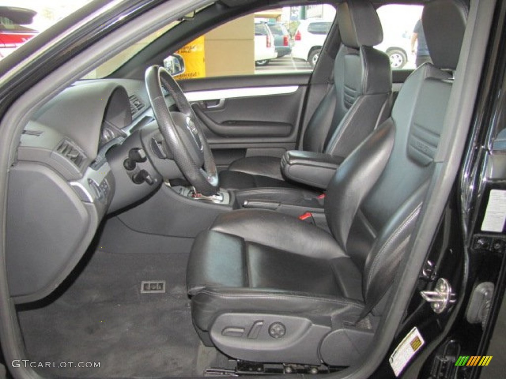 2006 Audi S4 4.2 quattro Sedan Front Seat Photo #74291224
