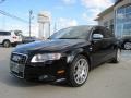 Brilliant Black 2006 Audi S4 4.2 quattro Sedan Exterior