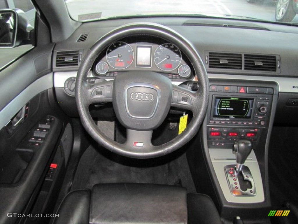 2006 Audi S4 4.2 quattro Sedan Black Dashboard Photo #74291414