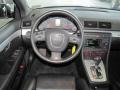 Black 2006 Audi S4 4.2 quattro Sedan Dashboard