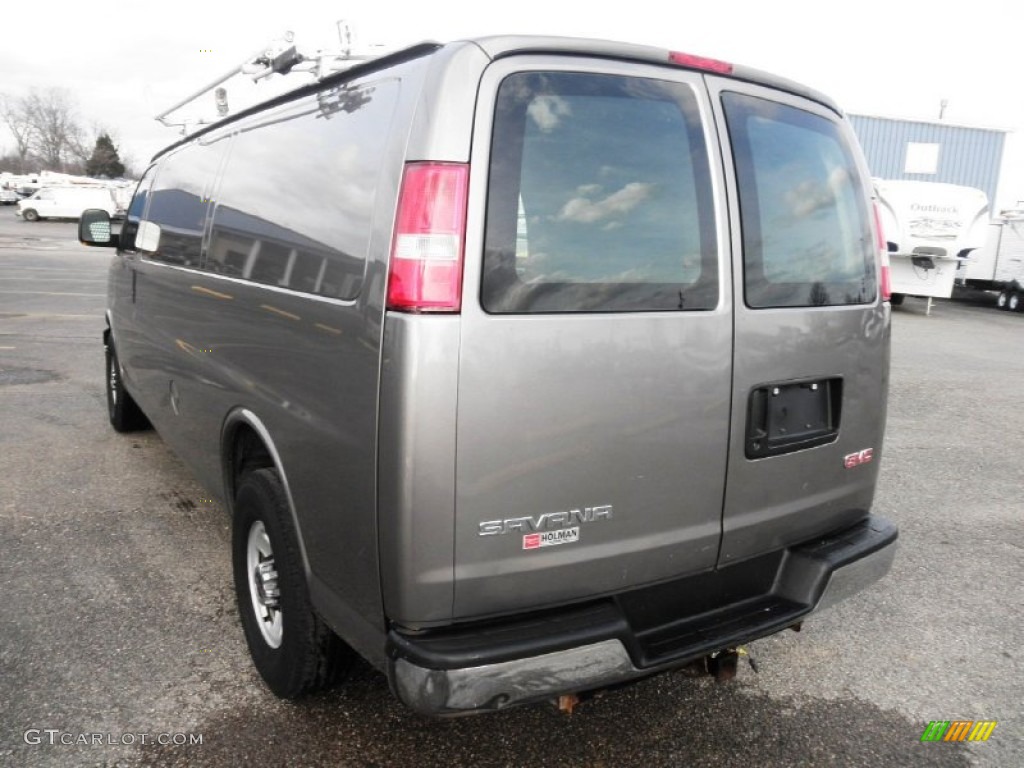 Steel Gray Metallic 2007 GMC Savana Van 3500 Extended Commercial Exterior Photo #74291824