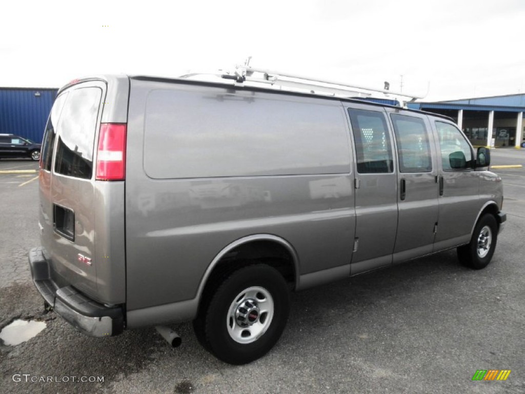 Steel Gray Metallic 2007 GMC Savana Van 3500 Extended Commercial Exterior Photo #74291942