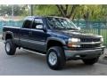 Indigo Blue Metallic 2000 Chevrolet Silverado 2500 LS Extended Cab 4x4