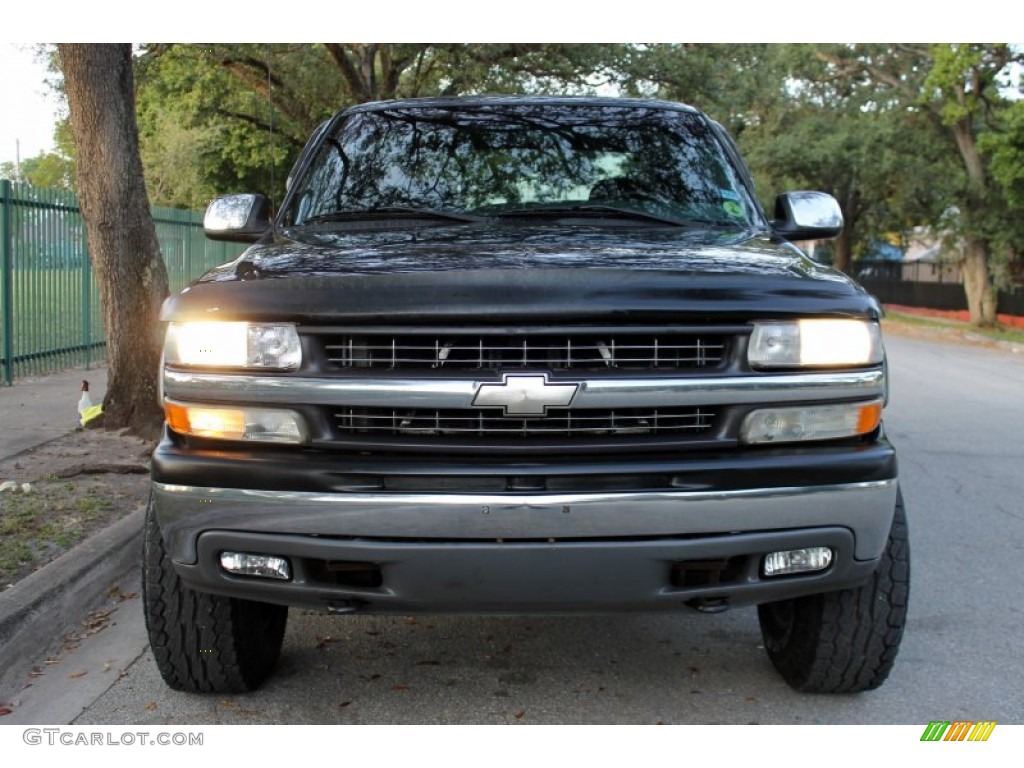 2000 Silverado 2500 LS Extended Cab 4x4 - Indigo Blue Metallic / Medium Gray photo #12
