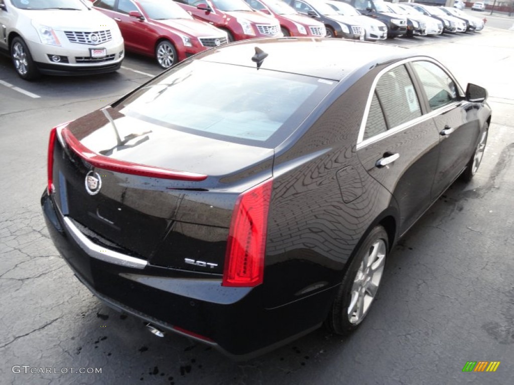 Black Raven 2013 Cadillac ATS 2.0L Turbo Luxury Exterior Photo #74292712