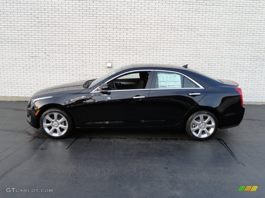 Black Raven 2013 Cadillac ATS 2.0L Turbo Luxury Exterior Photo #74292764