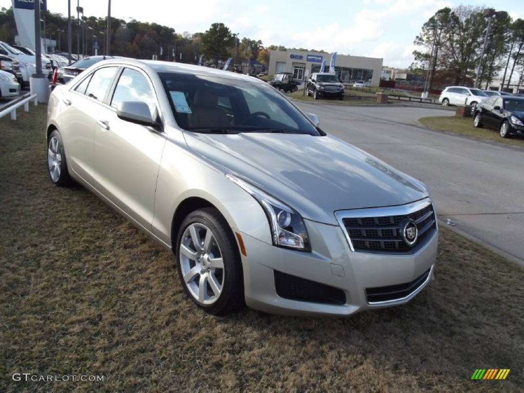 2013 ATS 2.5L - Silver Coast Metallic / Caramel/Jet Black Accents photo #2