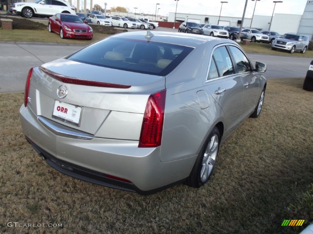 2013 ATS 2.5L - Silver Coast Metallic / Caramel/Jet Black Accents photo #3