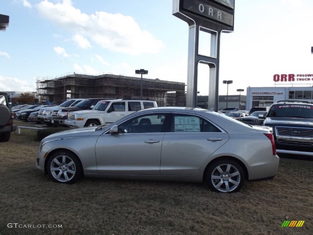 2013 ATS 2.5L - Silver Coast Metallic / Caramel/Jet Black Accents photo #5