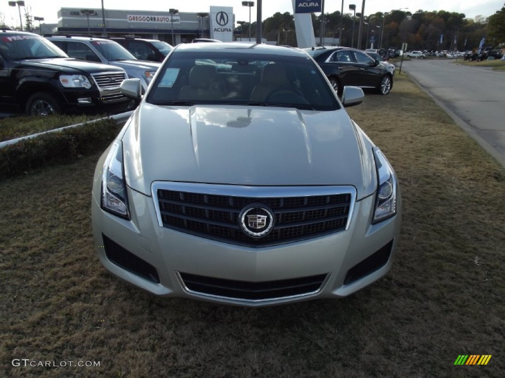 2013 ATS 2.5L - Silver Coast Metallic / Caramel/Jet Black Accents photo #7