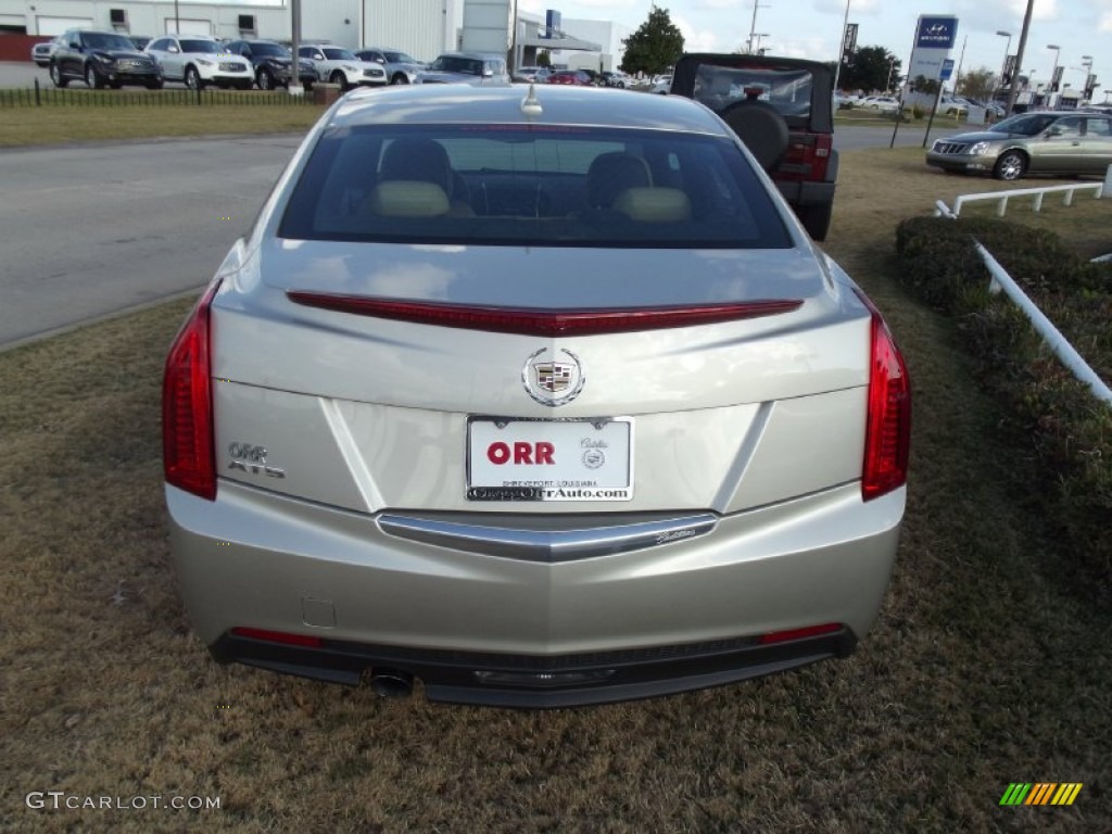 2013 ATS 2.5L - Silver Coast Metallic / Caramel/Jet Black Accents photo #8