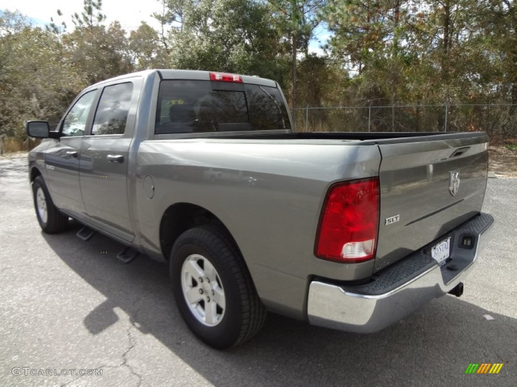 2009 Ram 1500 SLT Crew Cab - Mineral Gray Metallic / Dark Slate/Medium Graystone photo #3