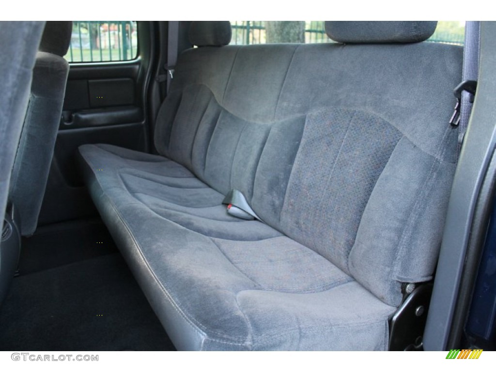 2000 Silverado 2500 LS Extended Cab 4x4 - Indigo Blue Metallic / Medium Gray photo #37