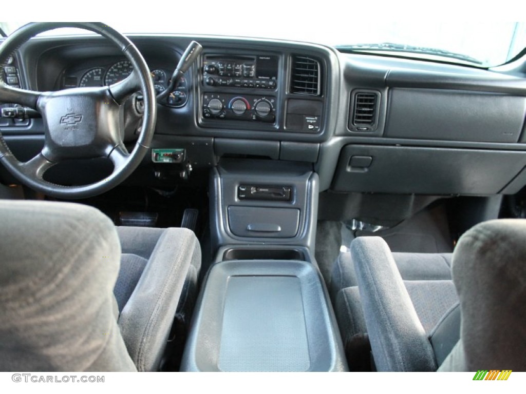 2000 Silverado 2500 LS Extended Cab 4x4 - Indigo Blue Metallic / Medium Gray photo #48