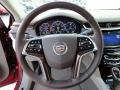 Very Light Platinum/Dark Urban/Cocoa Opus Full Leather 2013 Cadillac XTS Platinum AWD Steering Wheel
