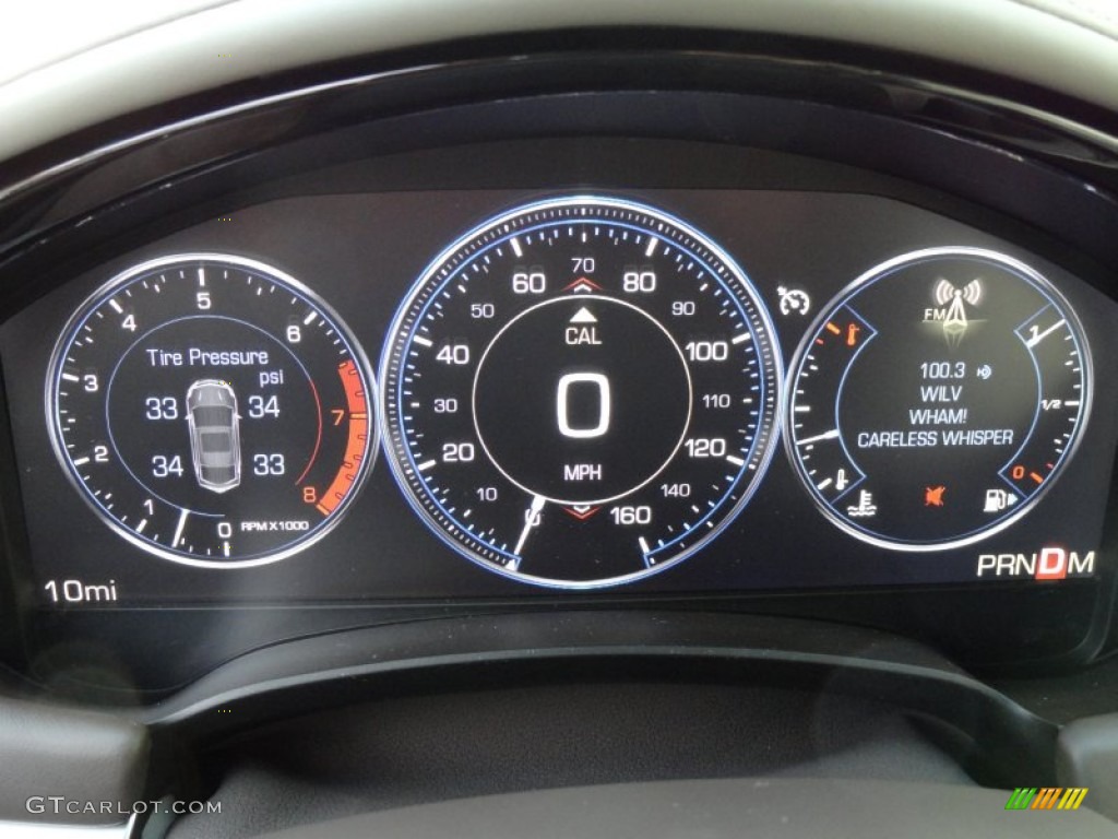 2013 Cadillac XTS Platinum AWD Gauges Photo #74293477