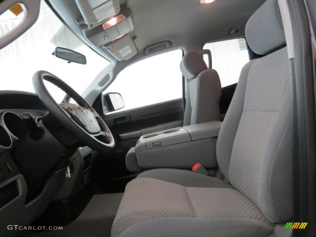 2011 Tundra Double Cab 4x4 - Magnetic Gray Metallic / Graphite Gray photo #8