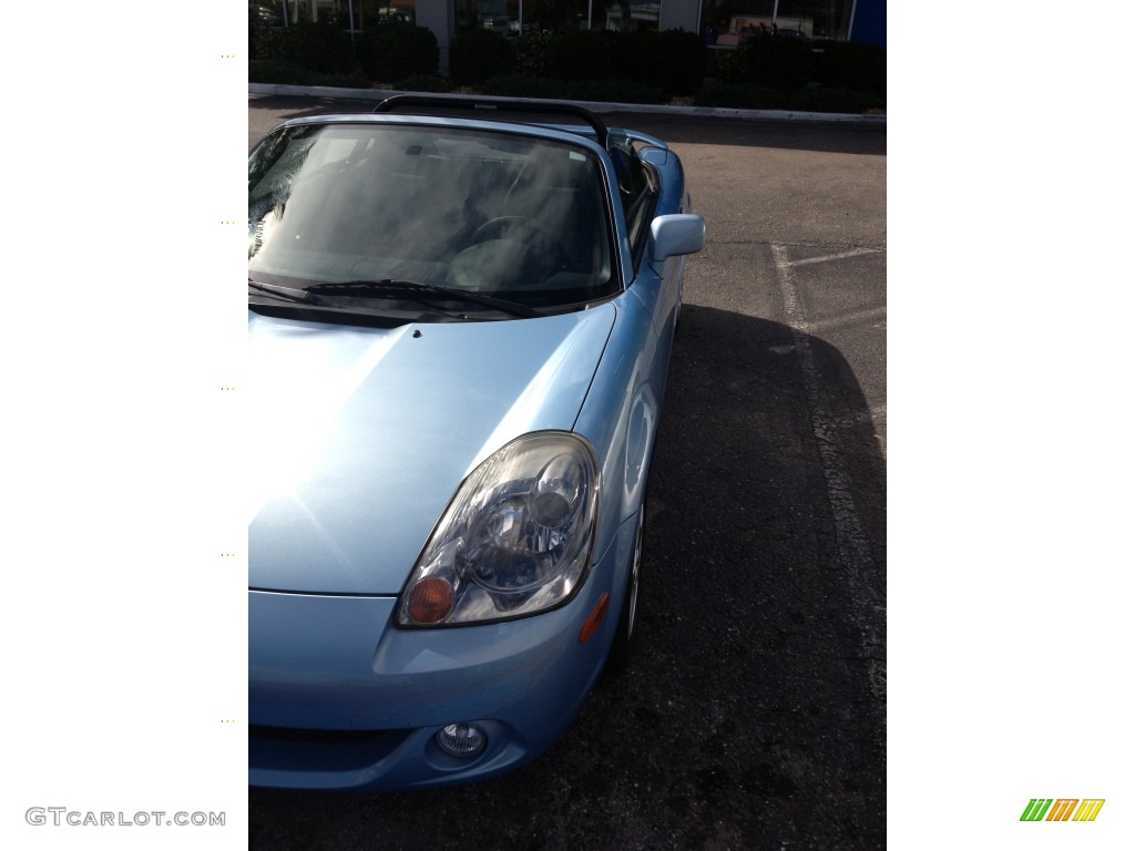 2003 MR2 Spyder Roadster - Paradise Blue Mica / Black photo #3