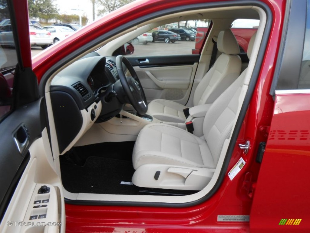 2010 Jetta SE Sedan - Salsa Red / Titan Black photo #13