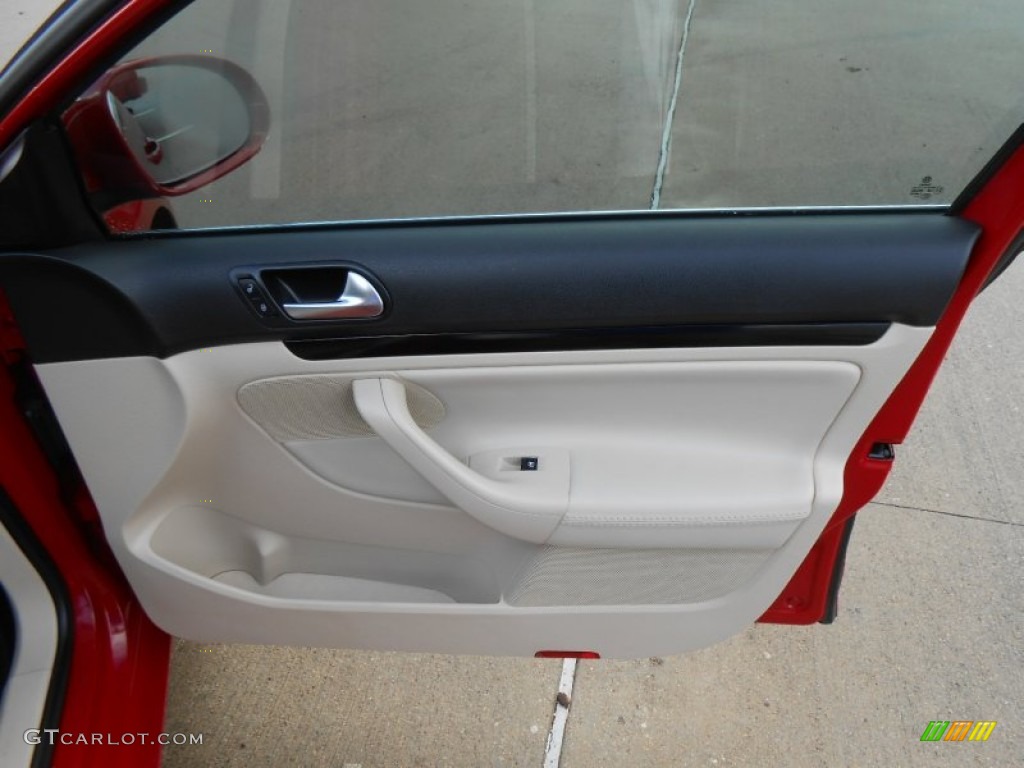 2010 Jetta SE Sedan - Salsa Red / Titan Black photo #16