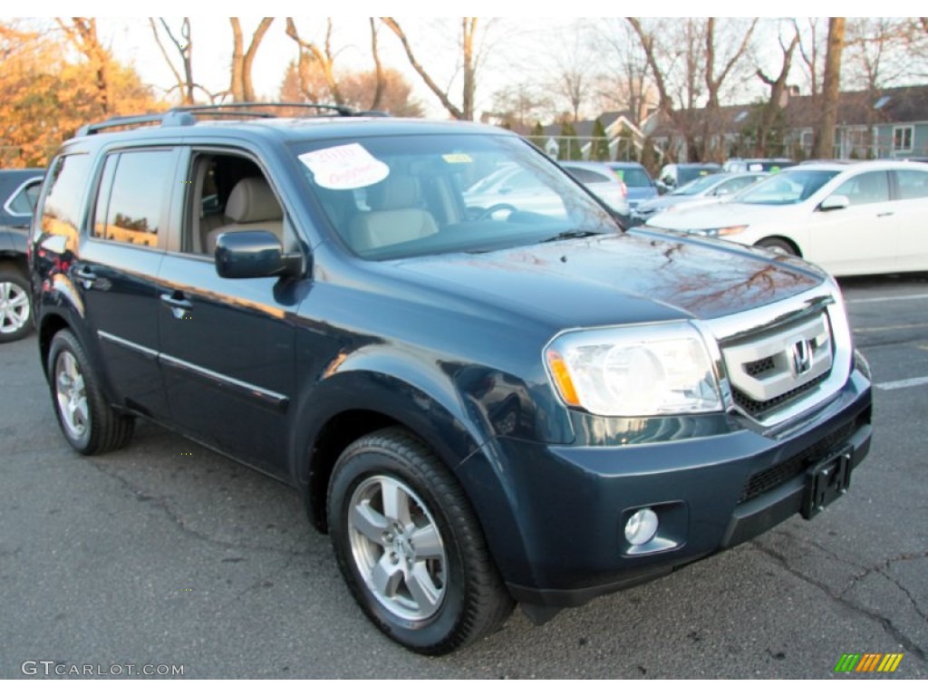 Bali Blue Pearl 2010 Honda Pilot EX-L 4WD Exterior Photo #74295431