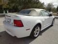 2003 Oxford White Ford Mustang GT Convertible  photo #8