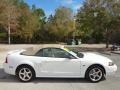 2003 Oxford White Ford Mustang GT Convertible  photo #9