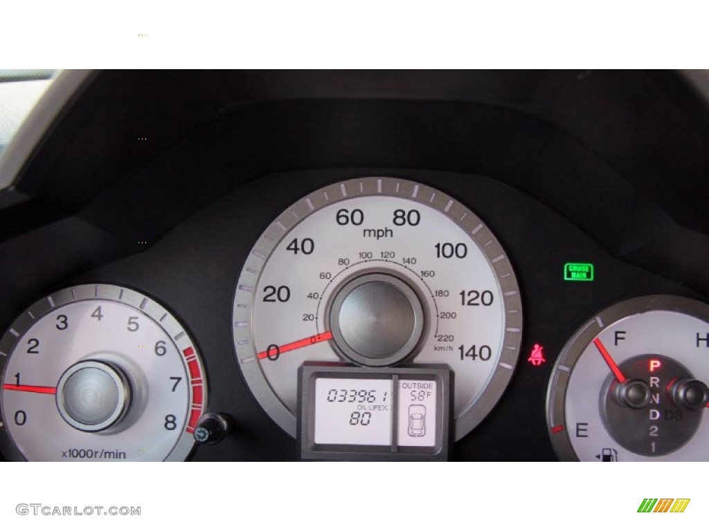 2010 Honda Pilot EX-L 4WD Gauges Photo #74295733