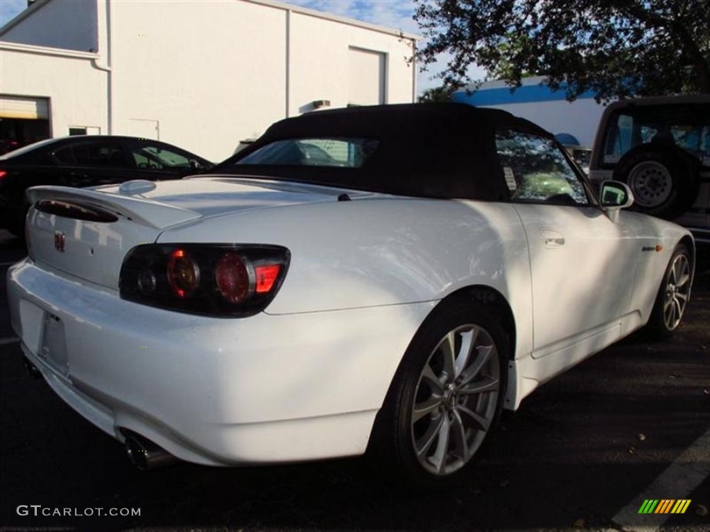2005 S2000 Roadster - Grand Prix White / Tan/Black photo #3