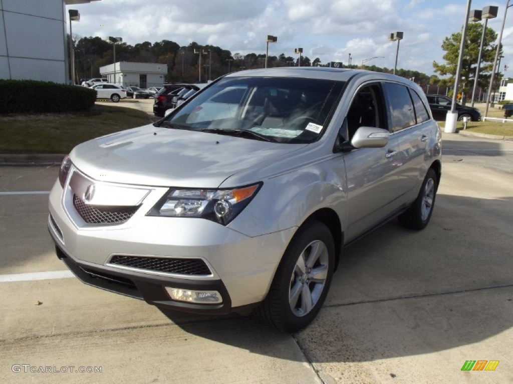 2013 MDX SH-AWD Technology - Palladium Metallic / Ebony photo #1