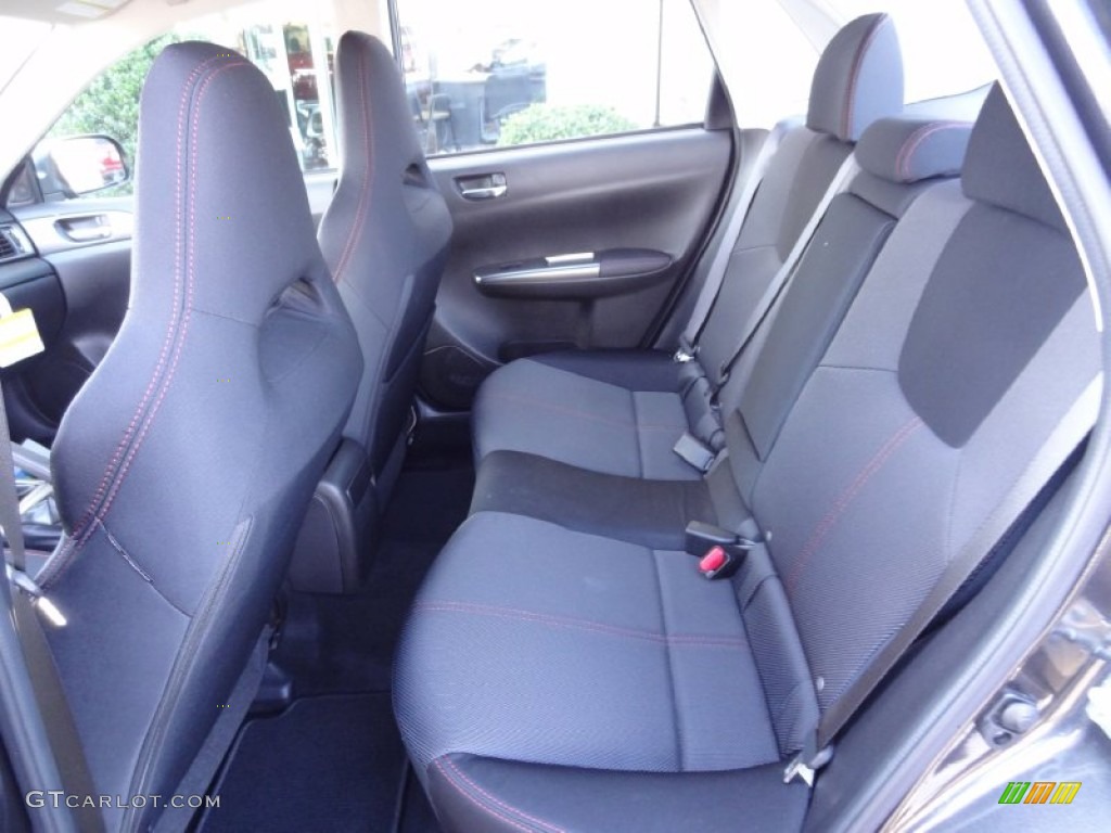 WRX Carbon Black Interior 2012 Subaru Impreza WRX 4 Door Photo #74298065