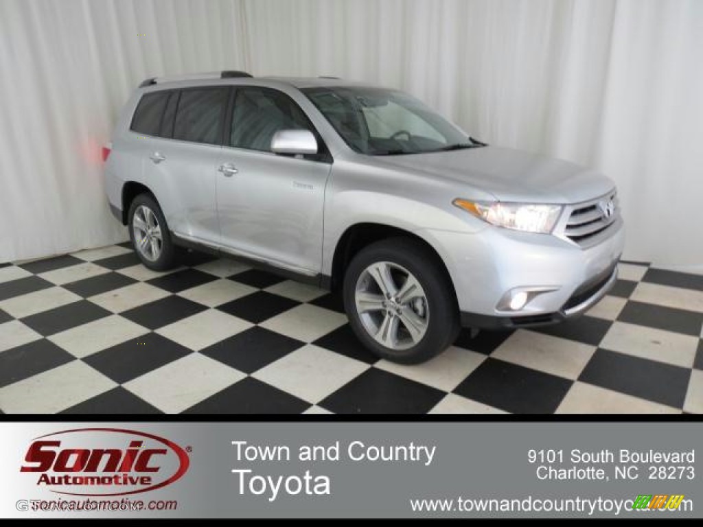 2013 Highlander Limited - Classic Silver Metallic / Ash photo #1