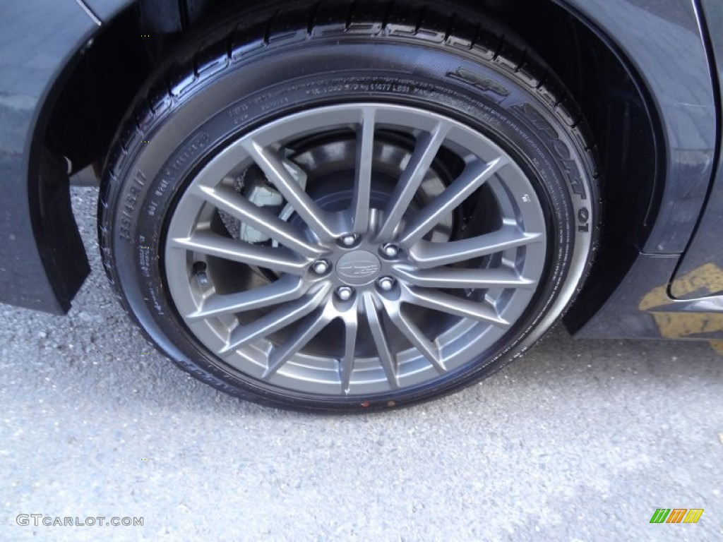 2012 Impreza WRX 4 Door - Dark Gray Metallic / WRX Carbon Black photo #36