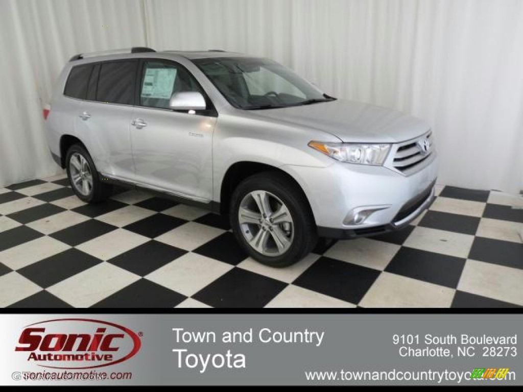 2013 Highlander Limited - Classic Silver Metallic / Ash photo #1